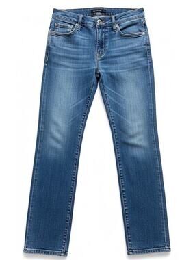 Joe’s Jeans Brixton Straight Leg Womens 28 Blue Medium Wash Denim Stretch